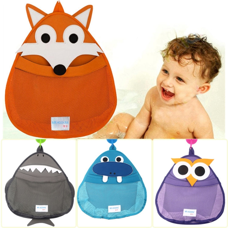 Baby Bath Storage Bag Cartoon Storage  Bag Waterproof Bathroom Mesh Bag