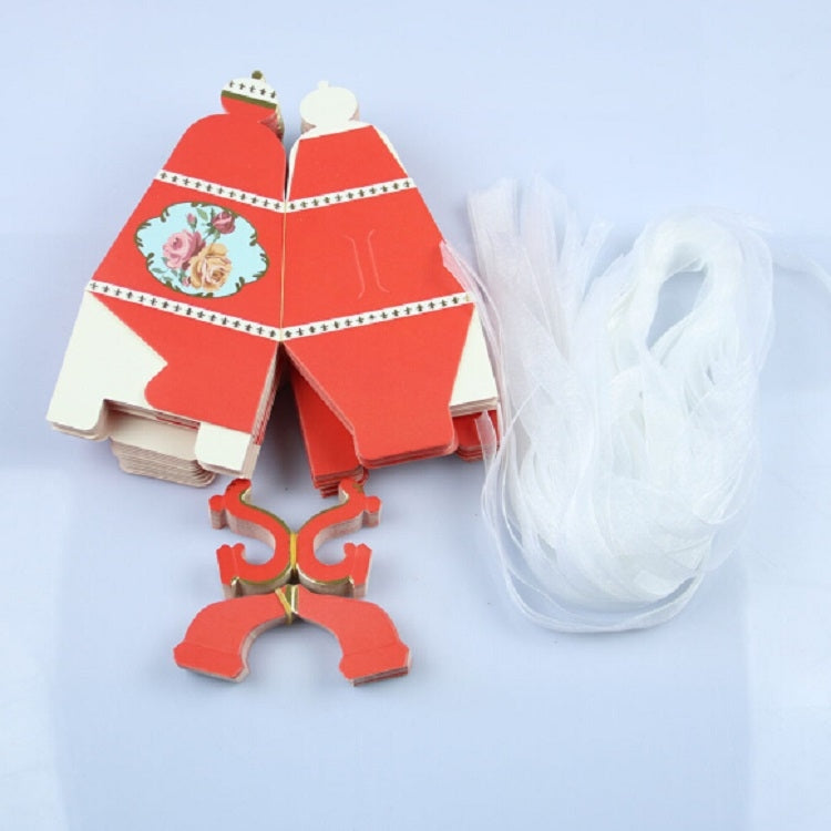 50 PCS Creative Hot Teapot Shape Wedding Candy Box Afternoon Tea Pastry Box