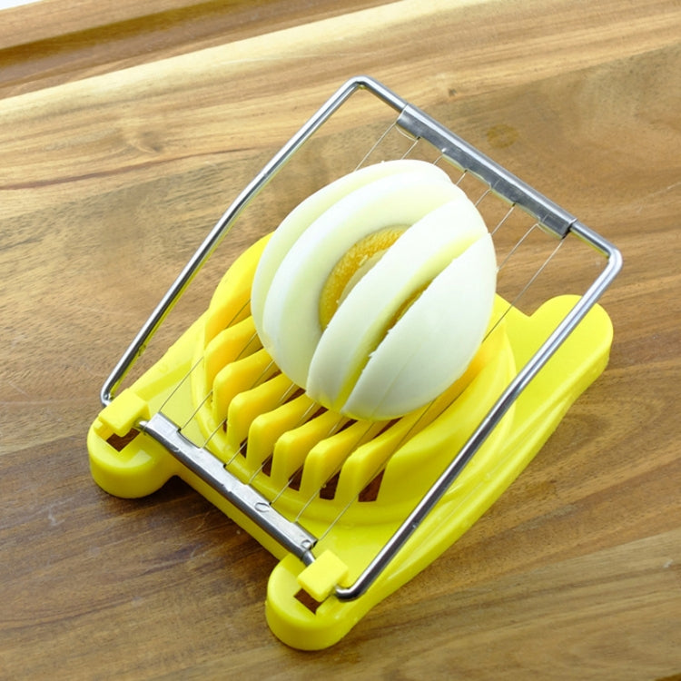 2 PCS Multifunctional Stainless Steel Egg Preserved Egg Slicer Fancy Splitter Kitchen Supplies Egg Cutting Tools