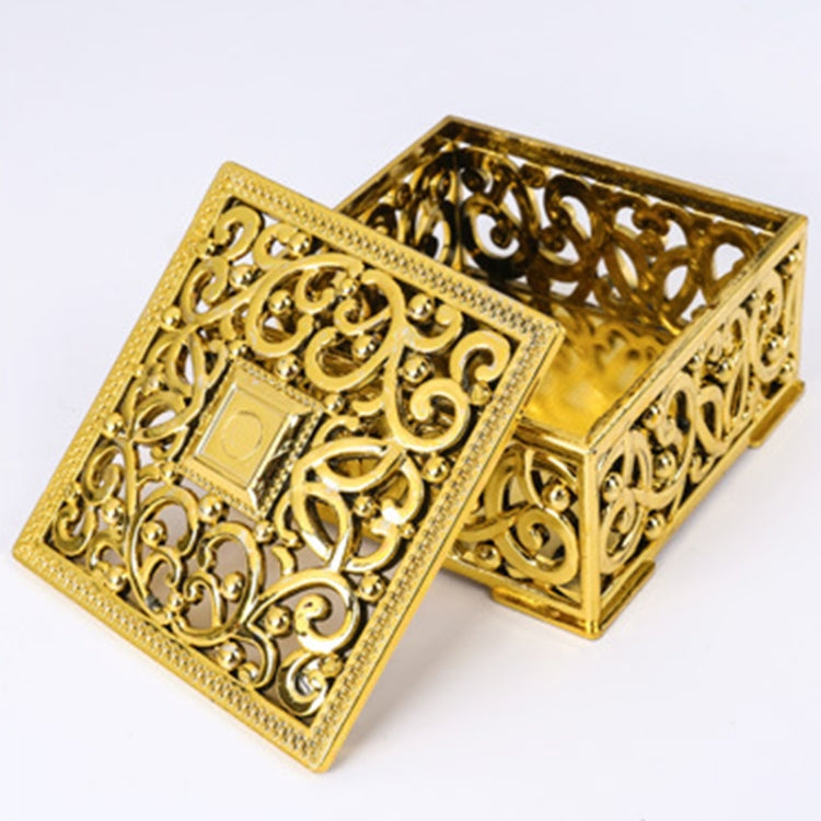 12 PCS Mini Candy Box Openwork Pattern Square Gift Box