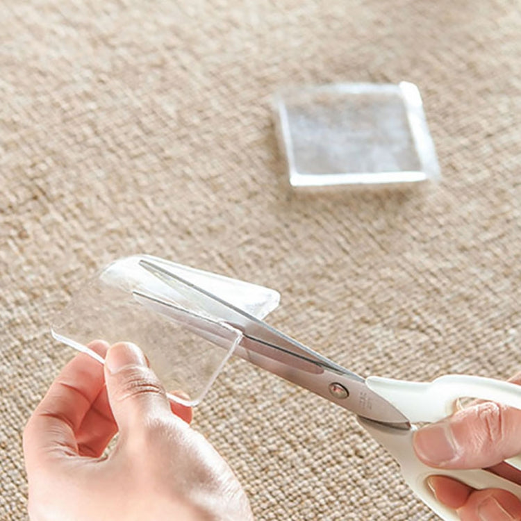 4 PCS Transparent Washing Machine Silicone Pad Anti Vibration Non-Slip Mat Shock Absorbing Pad