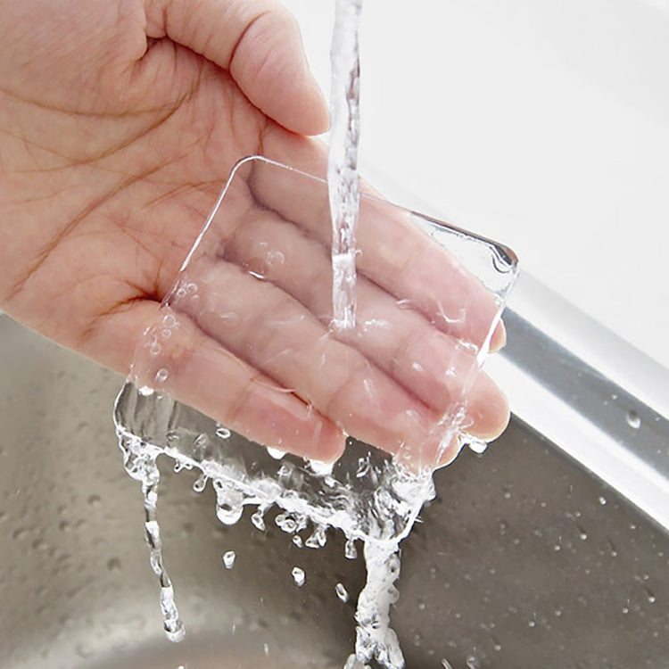 4 PCS Transparent Washing Machine Silicone Pad Anti Vibration Non-Slip Mat Shock Absorbing Pad