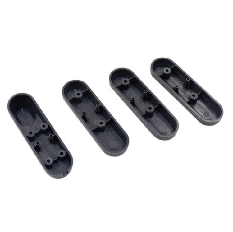 4 in 1 For Xiaomi Mijia M365 Scooter Motor Plastic Protective Cover Waterproof Cover Front and Rear Wheel Protection Blocks, Random Color Delivery