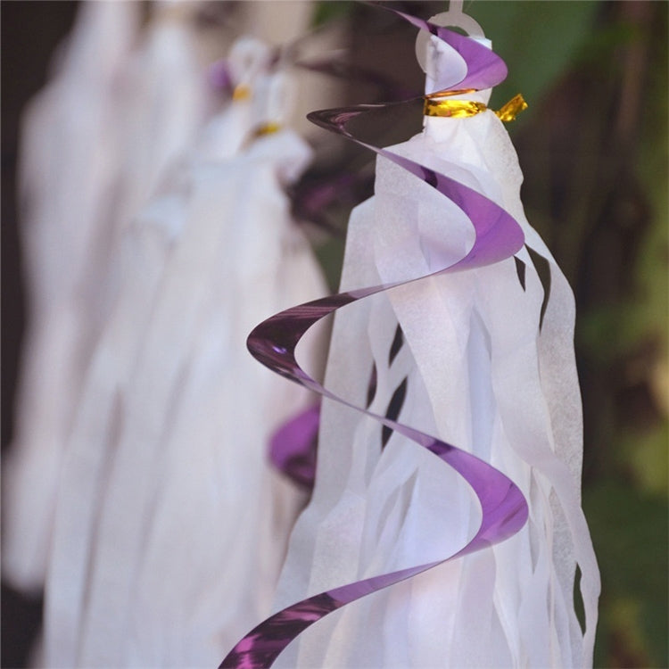 5 PCS 70cm PVC Spiral Ornaments Christmas Kindergarten Classroom Birthday Party Scene Layout Hanging Sequin Ornaments