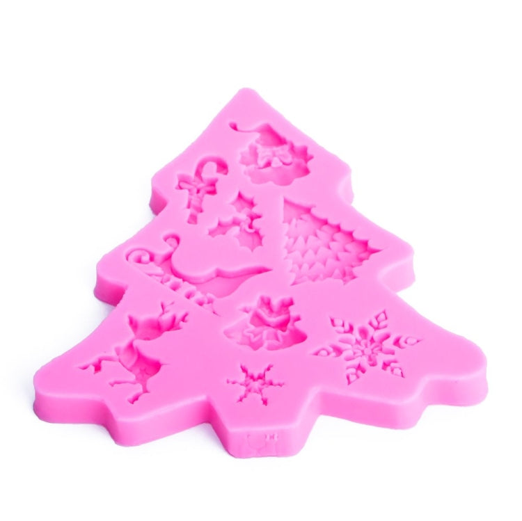 Christmas Tree Fondant Silicone Mold Cake Chocolate Biscuit Decoration Tool