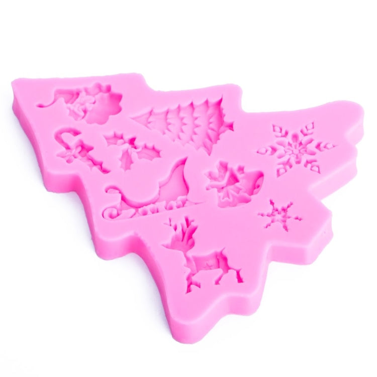 Christmas Tree Fondant Silicone Mold Cake Chocolate Biscuit Decoration Tool