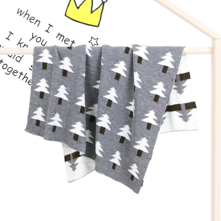 Baby Knit Christmas Tree Hug Blanket out Shawl Cover