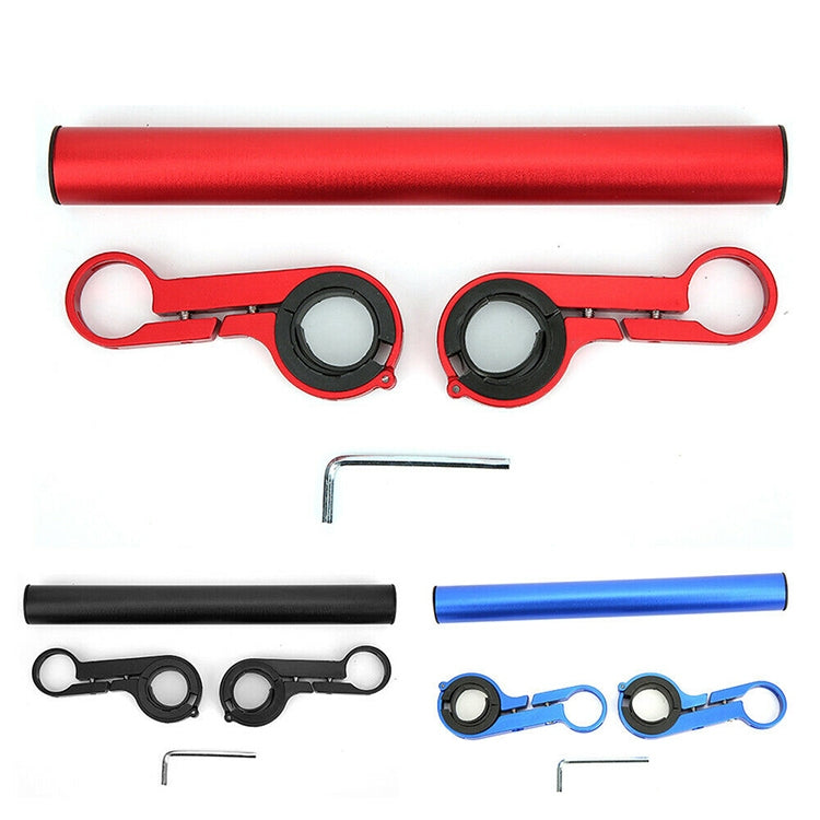 Cycling Handlebar Bike Flashlight Holder Handle Bar Bicycle Accessories Extender Mount Bracket
