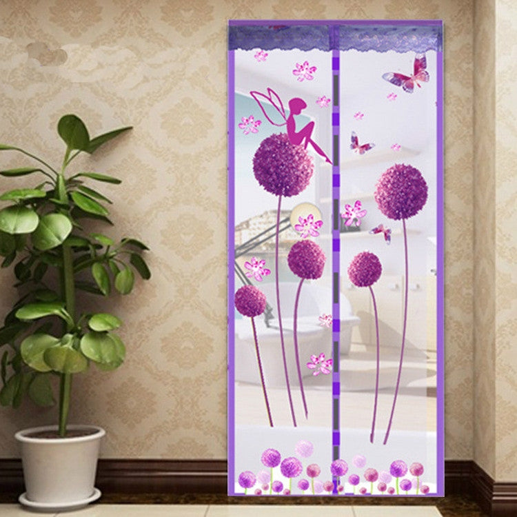 Summer Mosquito Curtain Magnetic Soft Screen Door Curtain
