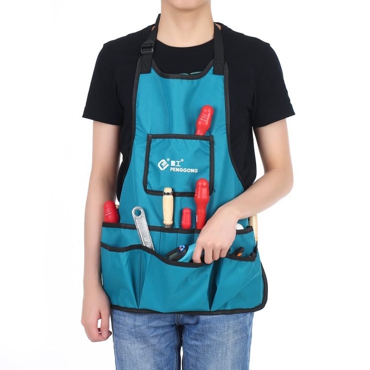 PENGGONG Waterproof Canvas Gardening Apron Tools Bag Electrician Tool Organizer For Toolkit