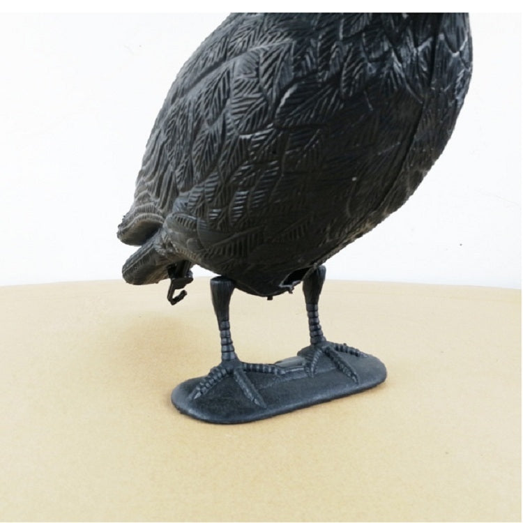 Simulation Raven Hunting Bait Decoration Plastic Scarf Bird Repellent Pest Tool