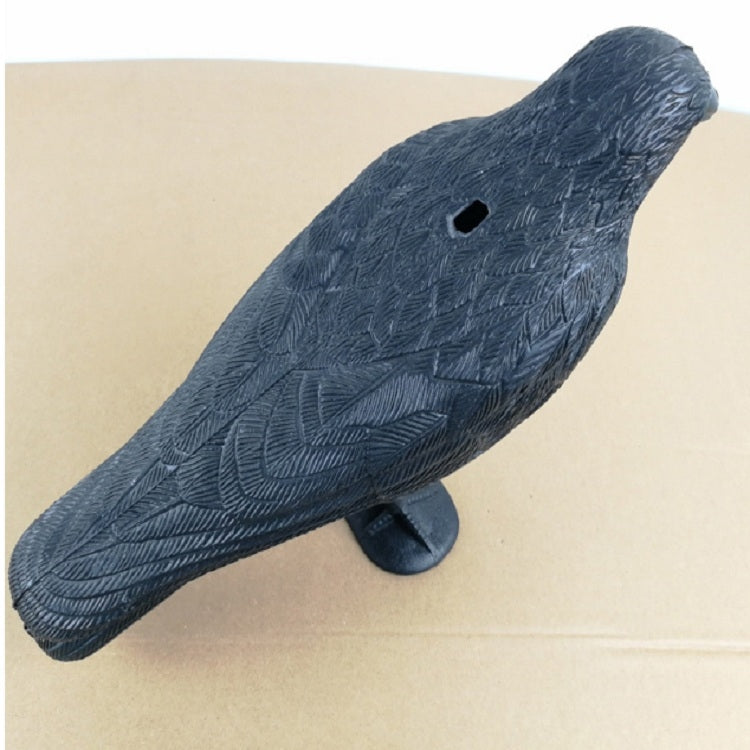 Simulation Raven Hunting Bait Decoration Plastic Scarf Bird Repellent Pest Tool