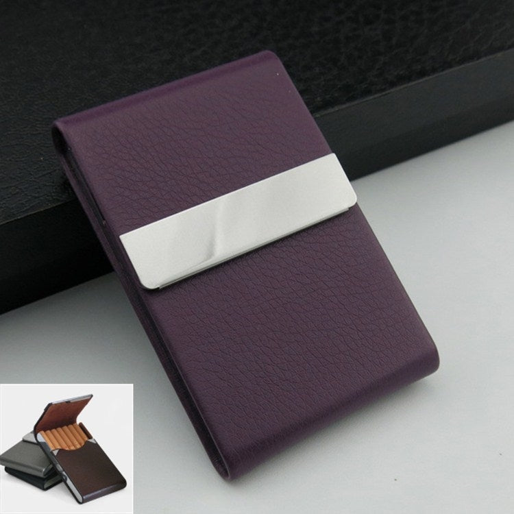 PU Cigarette Pack Creative Business Card Holder Men And Women Thin Cigarette Case
