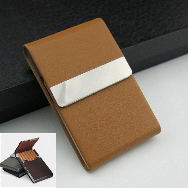 PU Cigarette Pack Creative Business Card Holder Men And Women Thin Cigarette Case