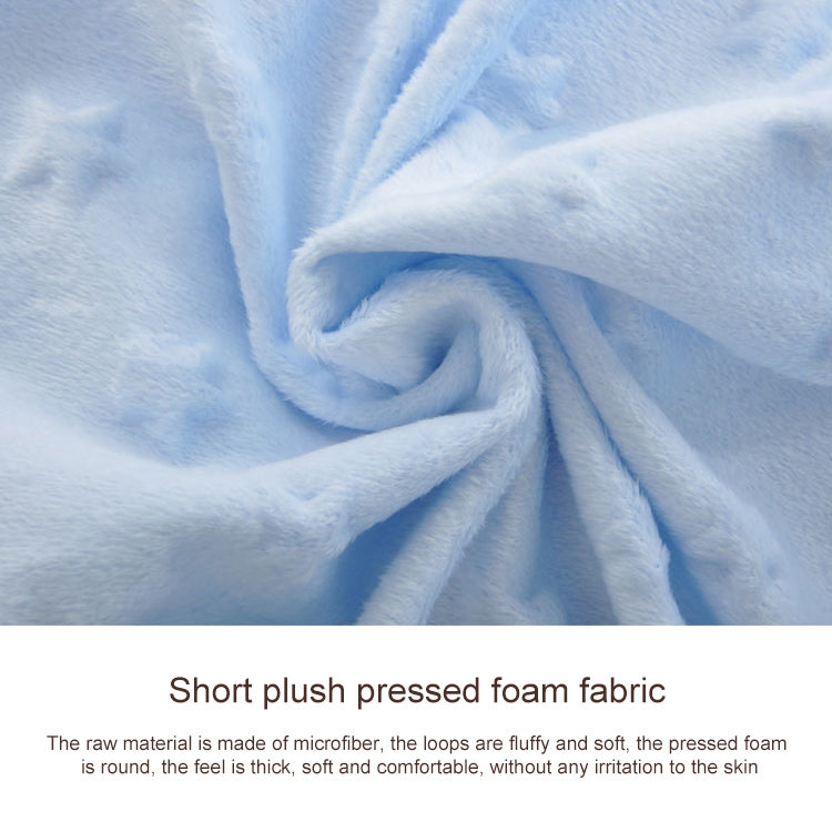 Spring and Autumn Double Layer Baby Knitted Fleece Blanket Bedding