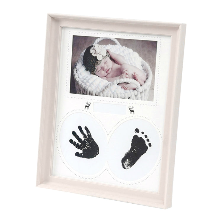 Desk Hanging Photo Frame PVC Baby Foot Hand Print Ink Pad Bedroom Wall Birthday Pictures Albums