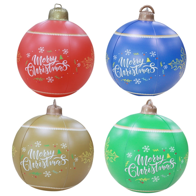 MT709 Yard Christmas Ornaments PVC Inflatable Balls