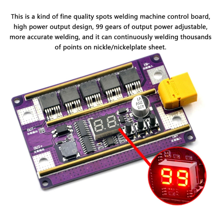 Lead-Acid Battery Version 12V Digital Display DIY Battery Spot Welding Machine Pen Control