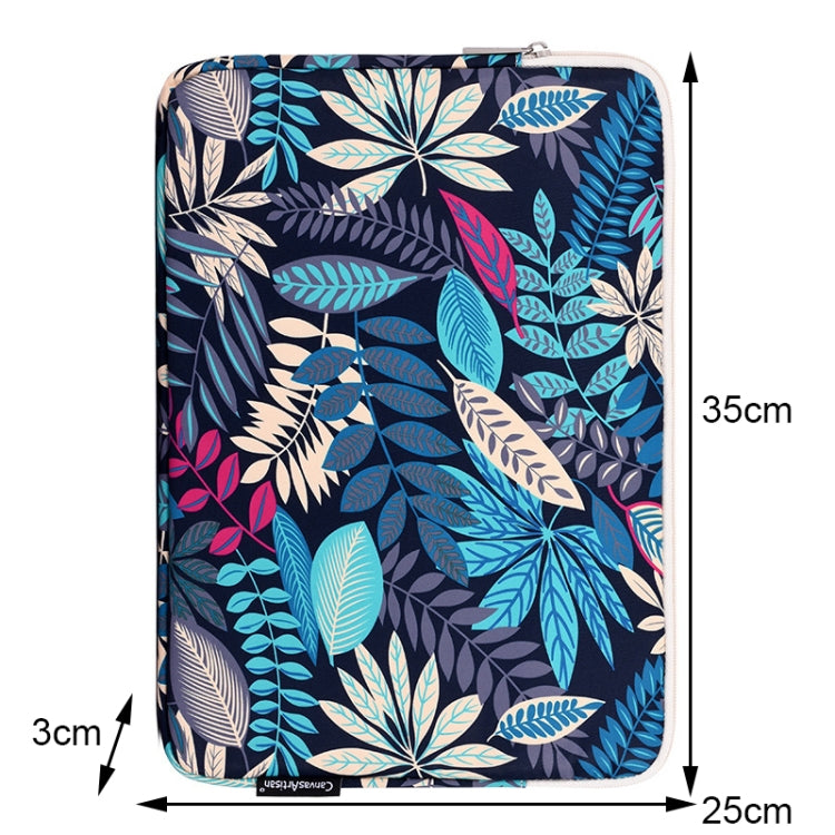Creative Zipper Multi-function Portable Tablet 14 Inch Computer Bag File Waterproof Nylon Storage