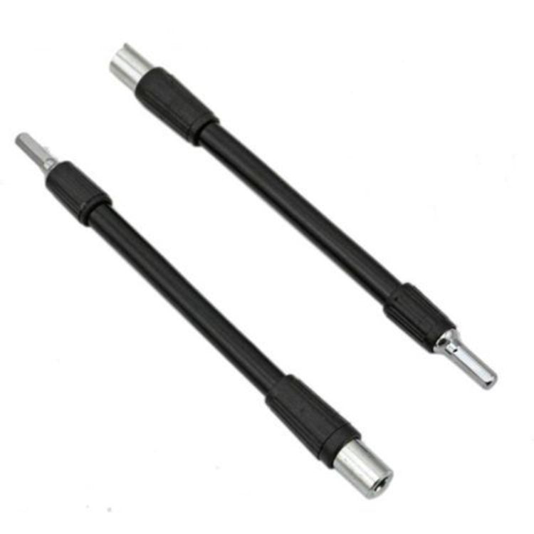 Hexagonal Drive Bit Bending Universal Hose Post Screwdriver Long Rod