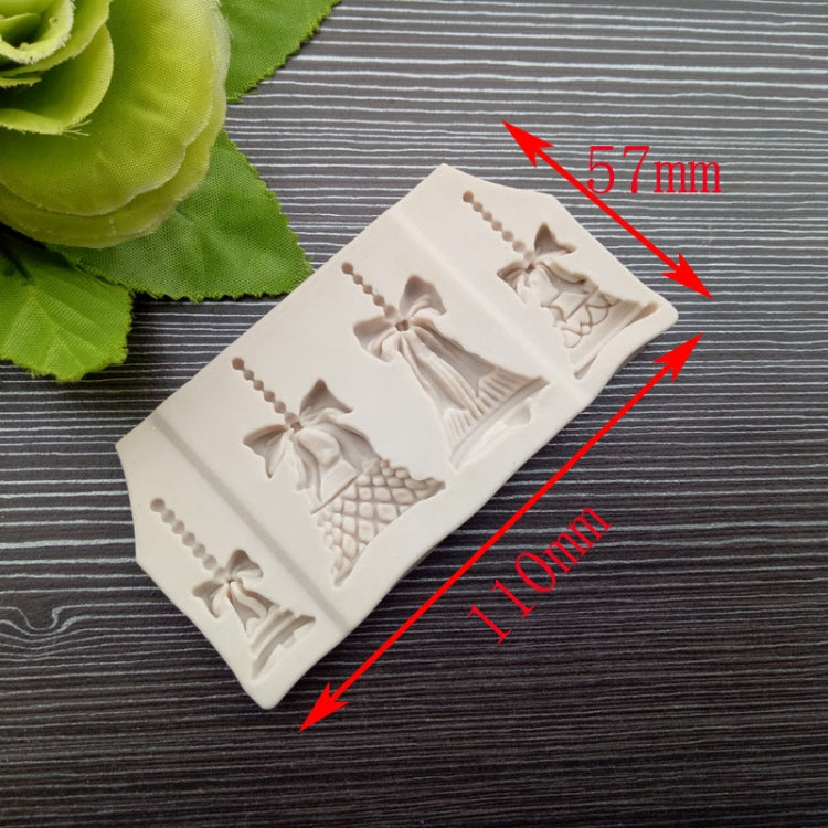 2 PCS Christmas Bells Chocolate Candy Cookie Cake Decorating Tools DIY Baking Fondant Food Grade Silicone Mold