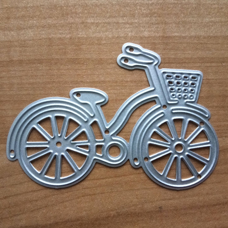 Bicycle Metal Cutting Die Steel Mesh DIY Scrapbooking Decoration Craft Album Embossing