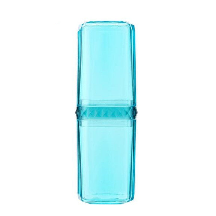 2 in 1 Traveling Wash Set Multi-function Travel Wash Cup Toothpaste Toothbrush Split Bottle Storage Box