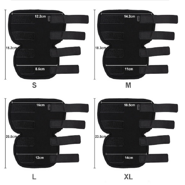 DogLemi PD60041 Dog Hock Brace Pet Supportive Rear Dog Compression Leg Joint Wrap Protects Wounds and Injury