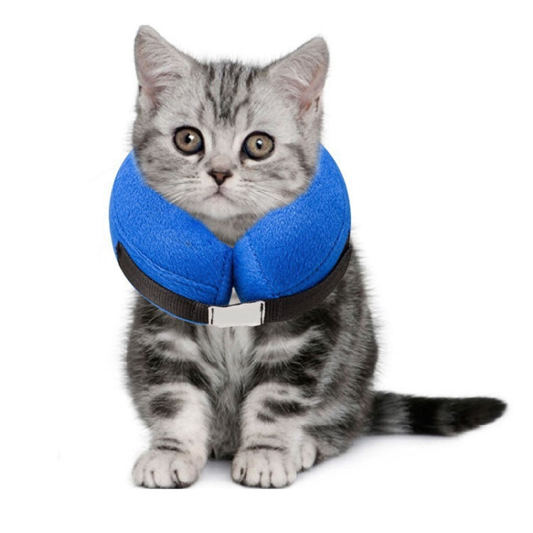 Inflatable Pet Collar Pet Grooming Warm Protective Wound Protection Collar