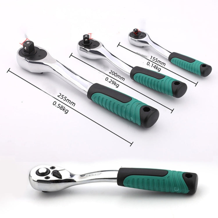 TUOSEN Quick-release Socket Wrench Curved Handle Ratchet Spanner