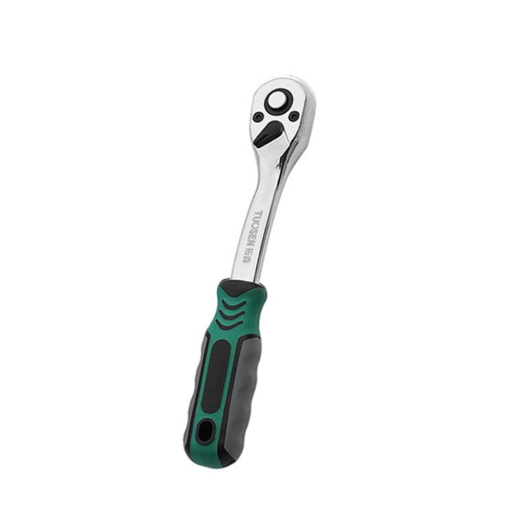 TUOSEN Quick-release Socket Wrench Curved Handle Ratchet Spanner