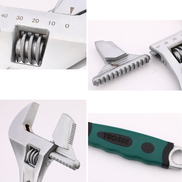 Multifunctional Water Pipe Wrench Movable Dual-purpose Spanner