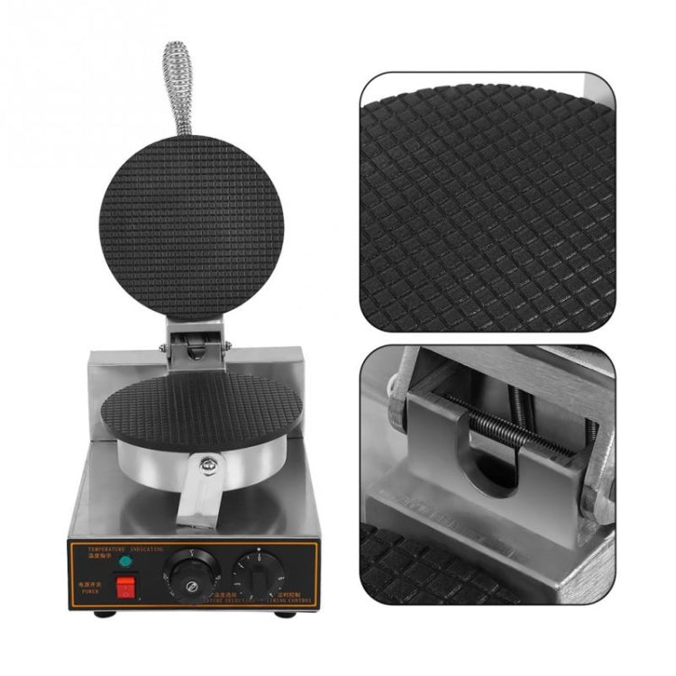 Electric Waffle Maker Egg Roll Maker DIY Ice Cream Cone Machine Crispy Omelet Machine