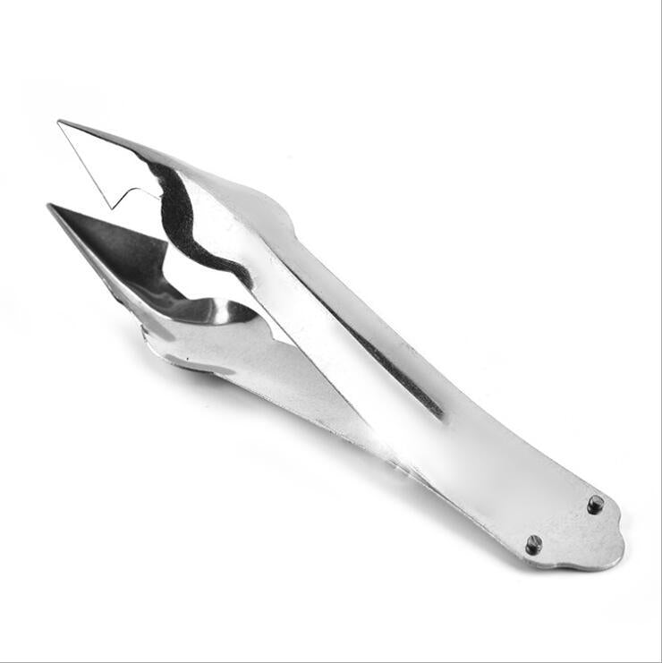 3 PCS Stainless Steel Non-slip Tip Open Blade Pineapple Clip Fruit Eye Digger