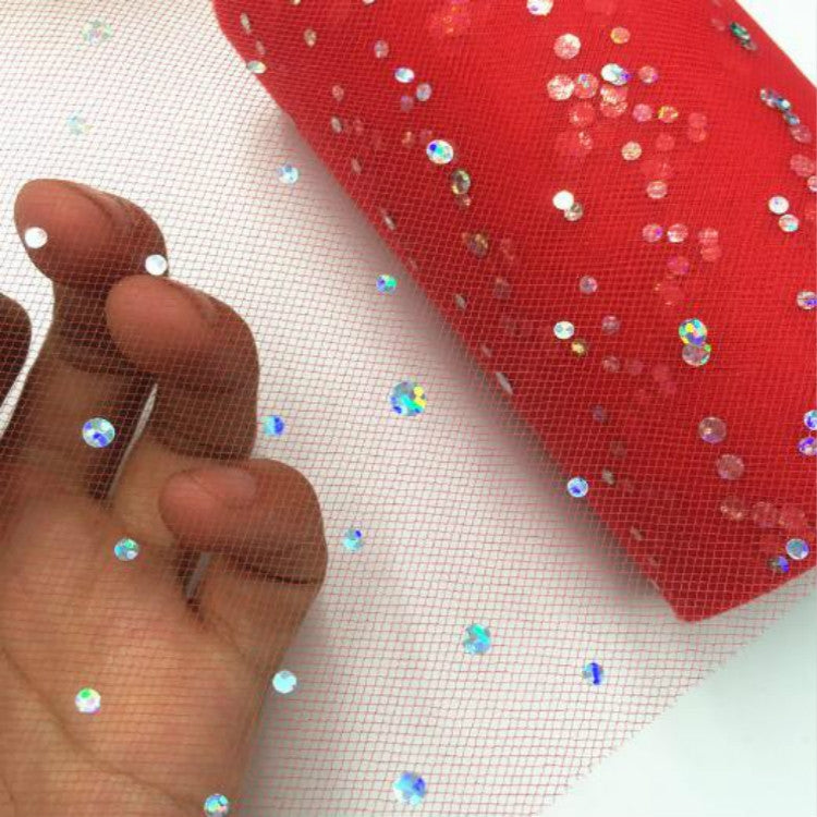 Tulle Roll 25 Yards 13cm Organza Laser Crafts Wedding Decoration Tulle Birthday Party Supplies