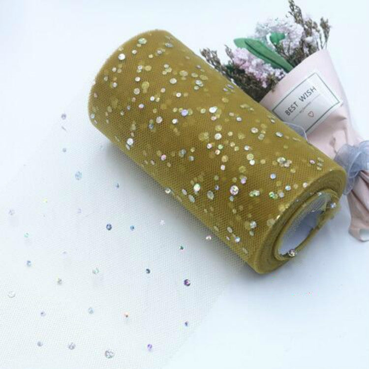 Tulle Roll 25 Yards 13cm Organza Laser Crafts Wedding Decoration Tulle Birthday Party Supplies