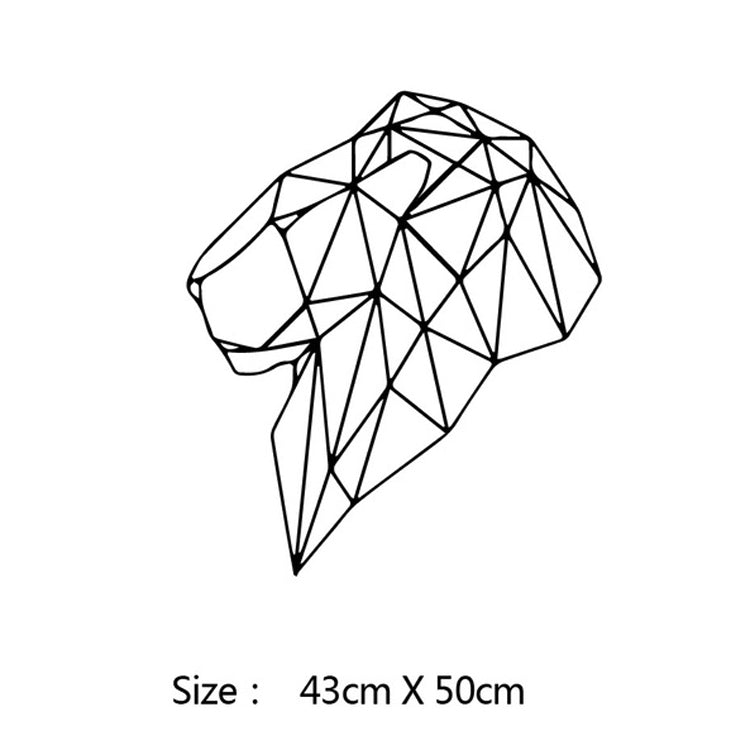 Geometry Animals Stickers Mural Vinyl Room Decoration Livingroom Bedroom Wall-sticker For Kids Room Decor Decal Wallpaper