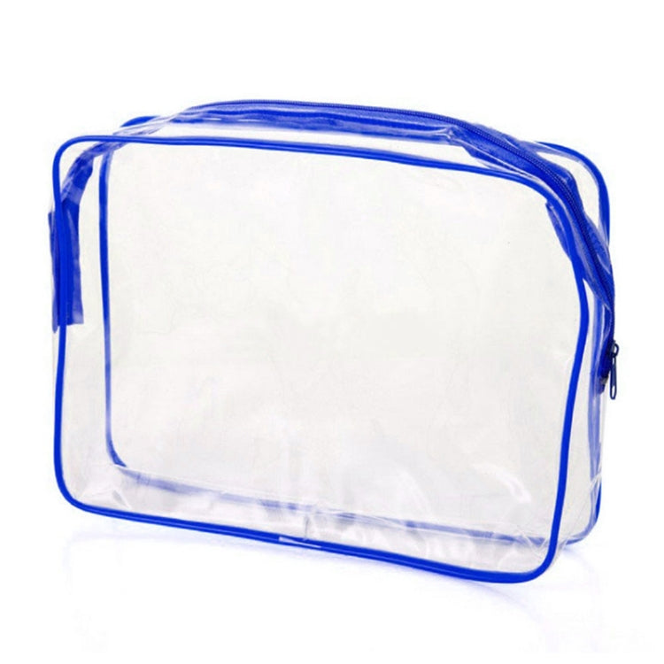Portable Travel Zip Look PVC Bags Waterproof Transparent Makeup Storage Bag