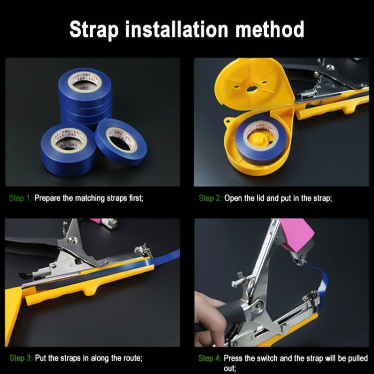 Two-Color Plastic Vegetable And Fruit Strapping Device