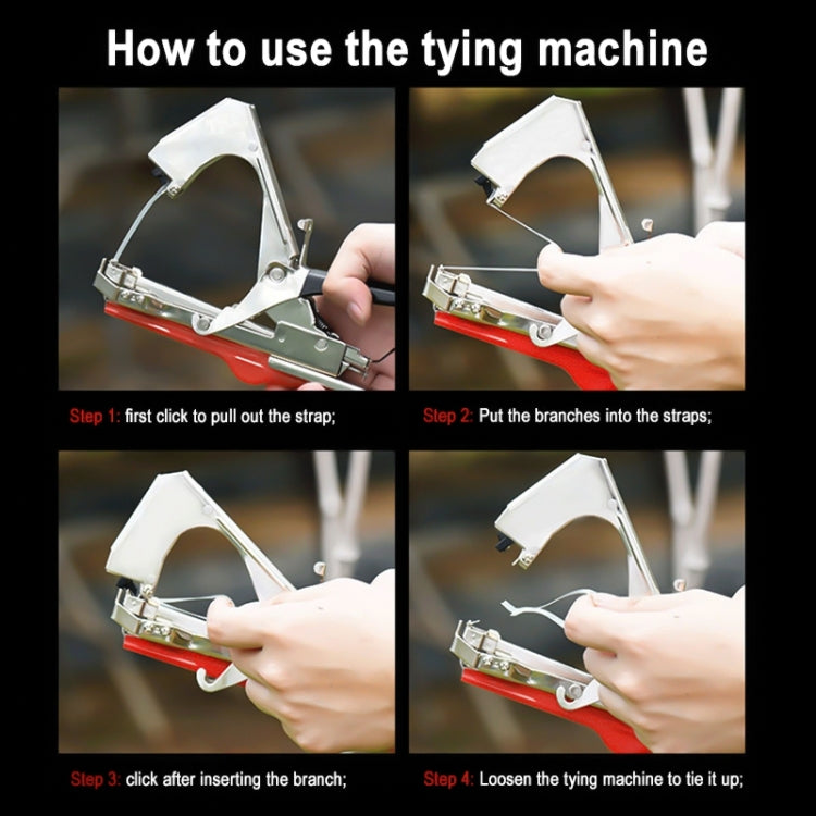 Two-Color Plastic Vegetable And Fruit Strapping Device