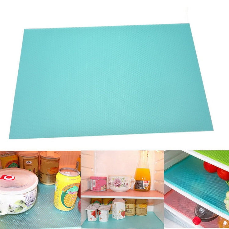 4 PCS / Set Environmentally Friendly Waterproof Washable Antibacterial Antifouling Refrigerator Mat