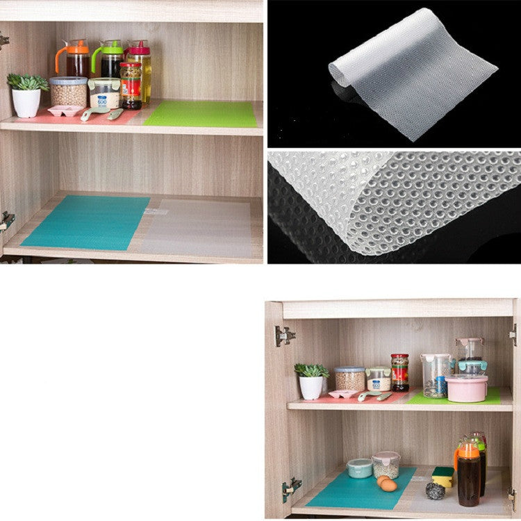 4 PCS / Set Environmentally Friendly Waterproof Washable Antibacterial Antifouling Refrigerator Mat