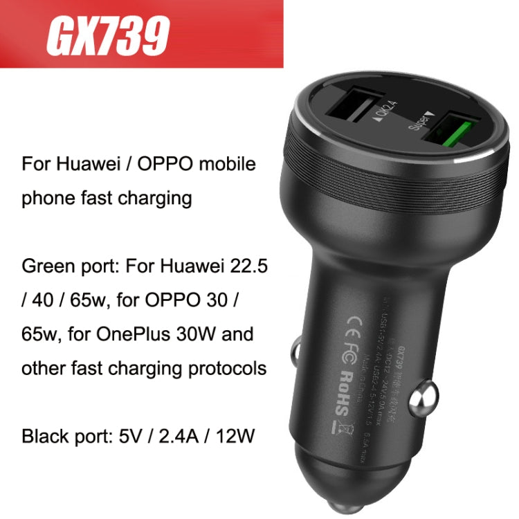 Dual USB Fast Charge Car Charger