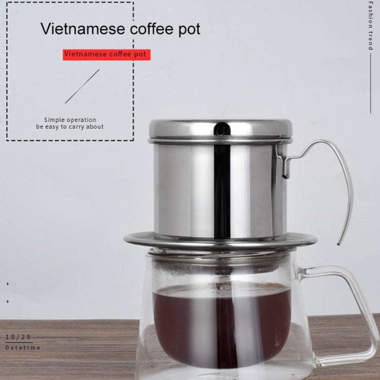 Stainless Steel Filter-free Paper Coffee Filter Pot