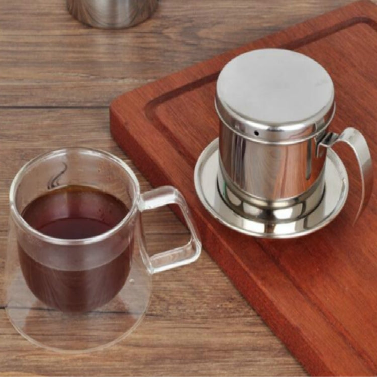 Stainless Steel Filter-free Paper Coffee Filter Pot