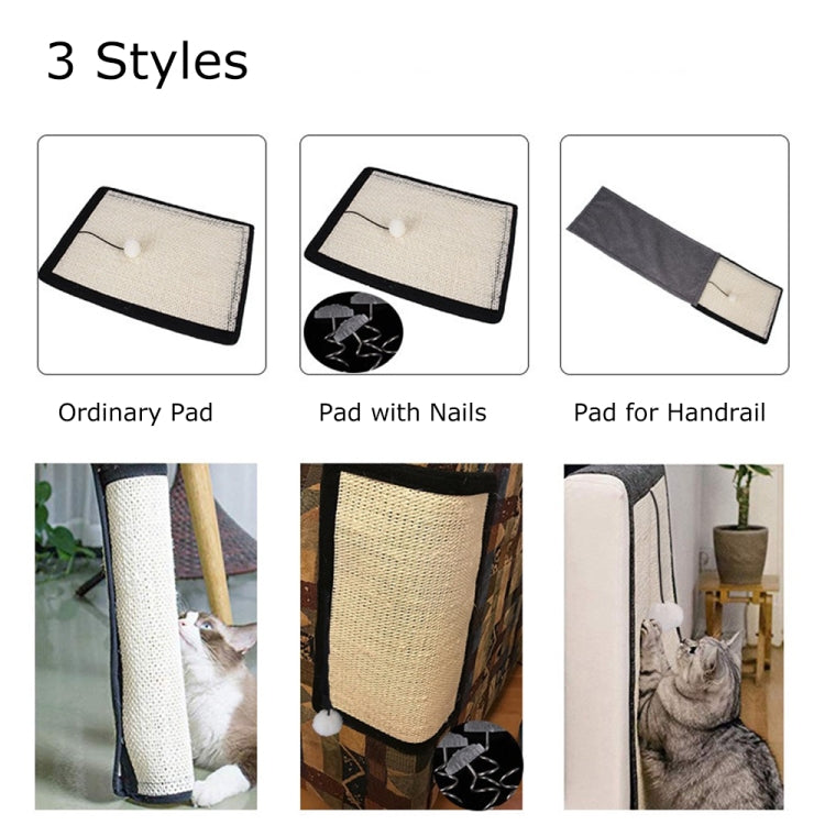 Natural sisal pet cat scratch board cat scratch pad sofa protector