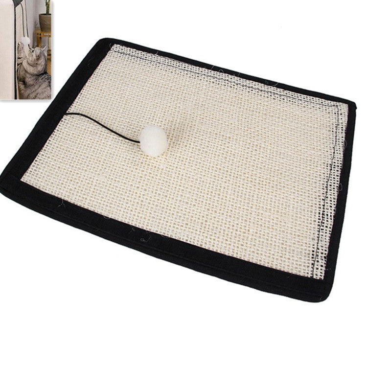Natural sisal pet cat scratch board cat scratch pad sofa protector
