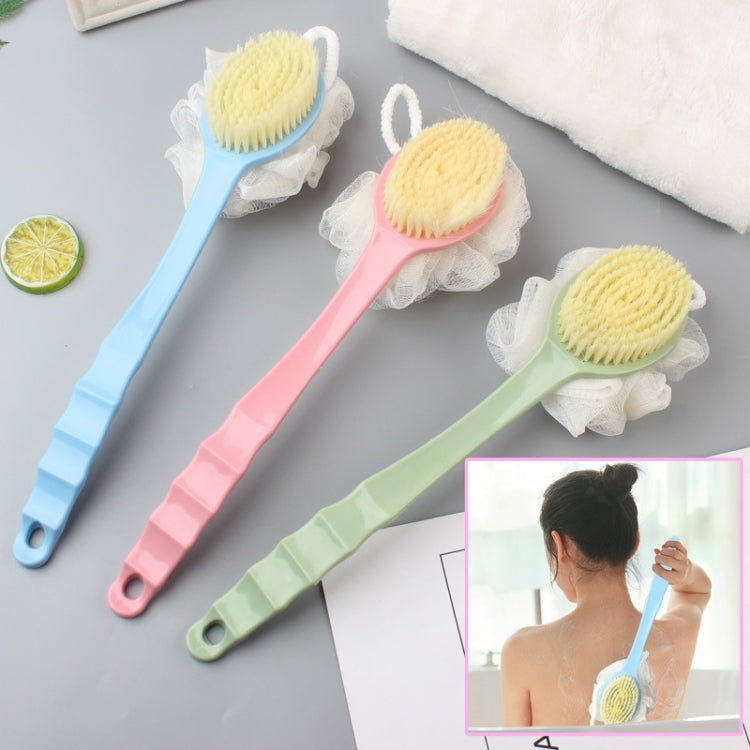 Long Handle Bath Brush Soft Hair Bath Brush with Massage Back Brush