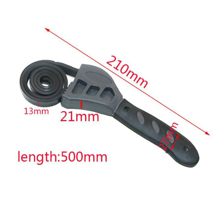 50cm Small Multifunctional Belt Plastic Adjustable Universal Wrench