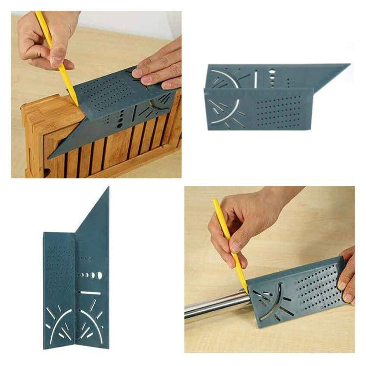 Three-Dimensional Woodworking Stop-Type Ruler